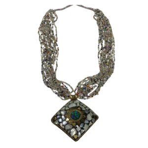 FASHION PEARL SHELL STYLE NECKLACE