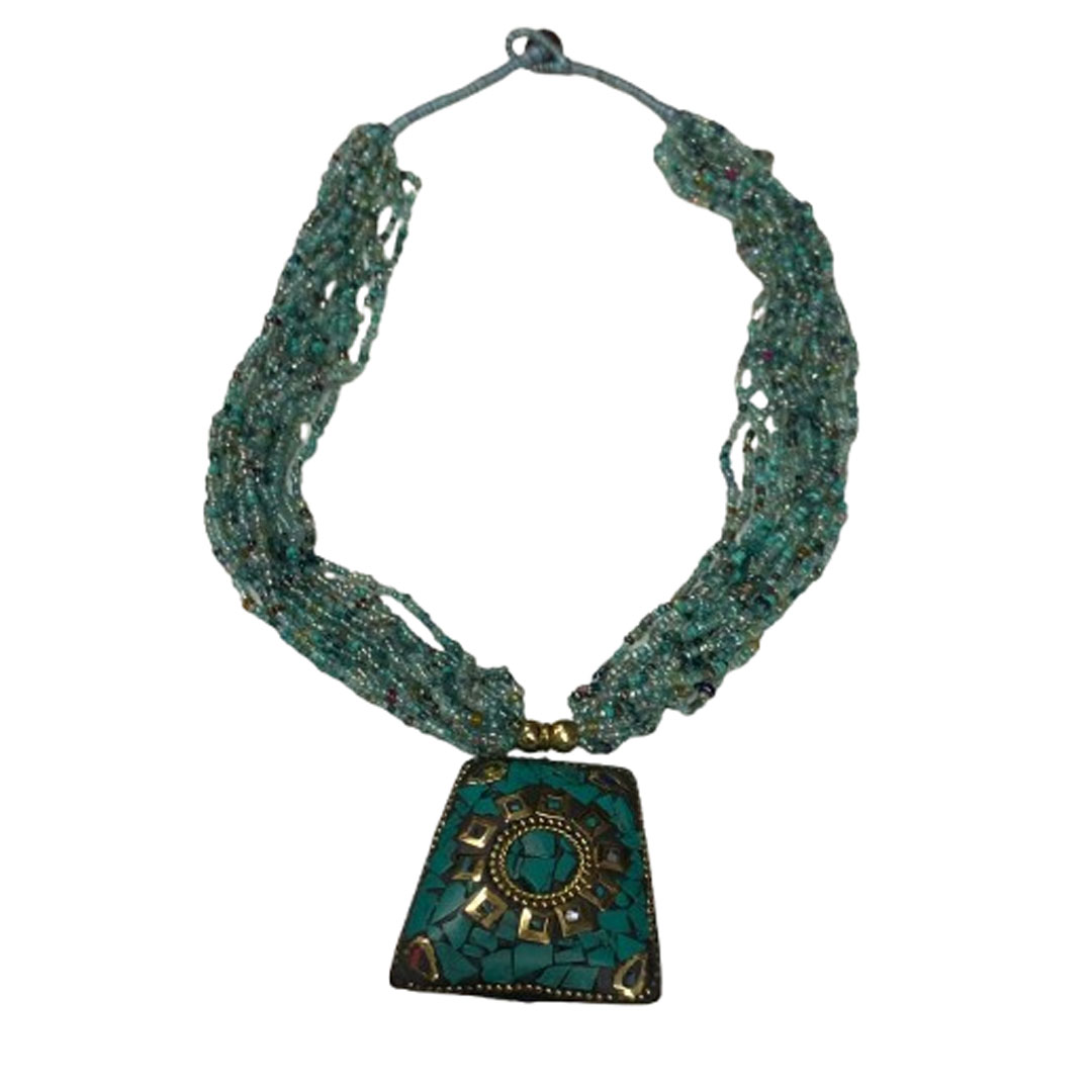 FASHION PEARL SHELL STYLE NECKLACE