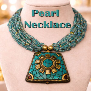 FASHION PEARL SHELL STYLE NECKLACE