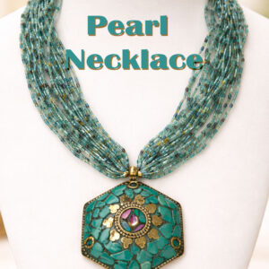 FASHION PEARL SHELL STYLE NECKLACE