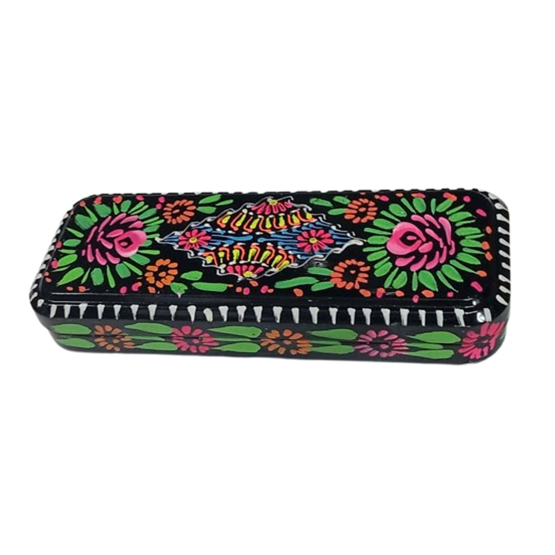 Hand Painted Bundi Pencil Box (20cm)