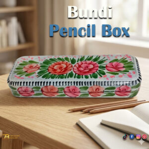 Hand Painted Truck Art Pencil Box (20cm)