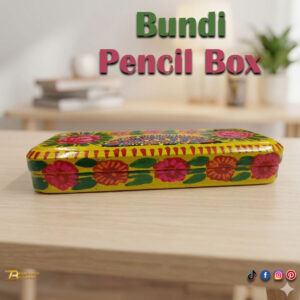 Hand Painted Bundi Pencil Box (20cm)