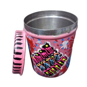 Truck Art Masala Box Traditional Pakistani Spice Storage (H-3.5 Inch)