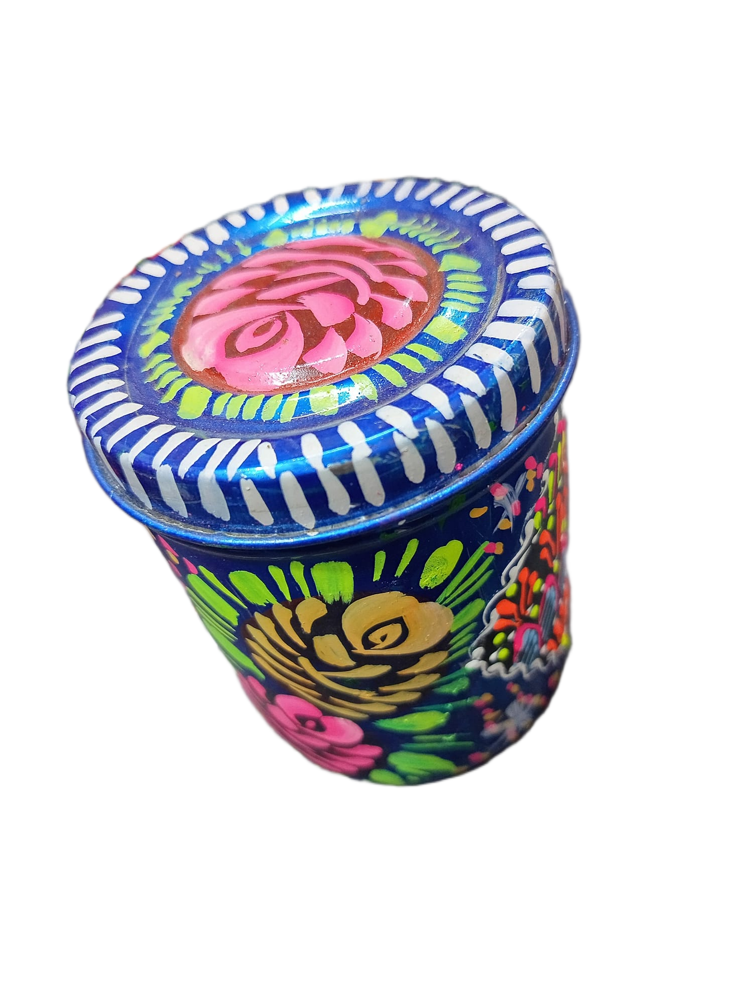 Truck Art Masala Box Traditional Pakistani Spice Storage (H-4 Inch) - Image 7