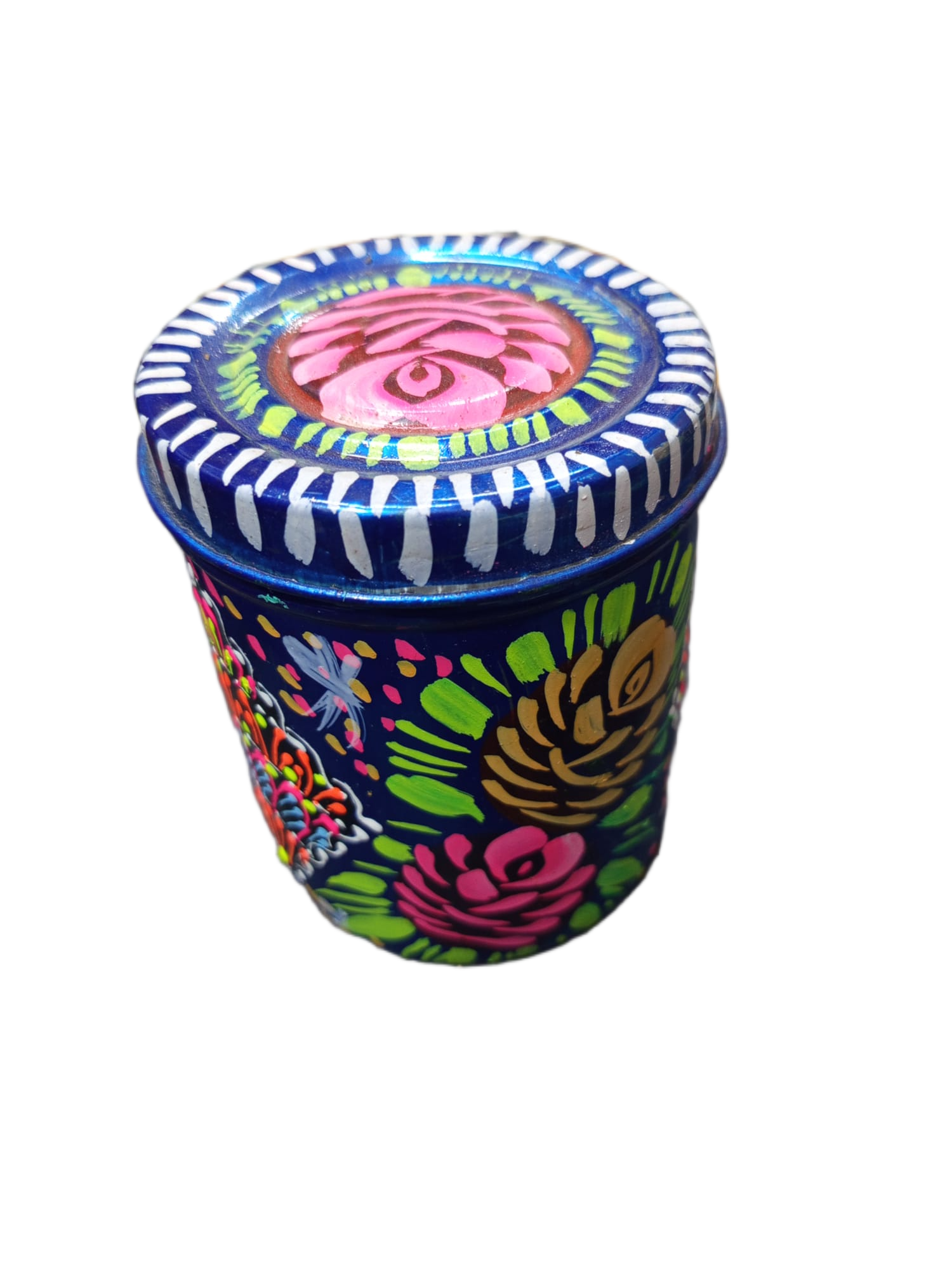Truck Art Masala Box Traditional Pakistani Spice Storage (H-4 Inch) - Image 6