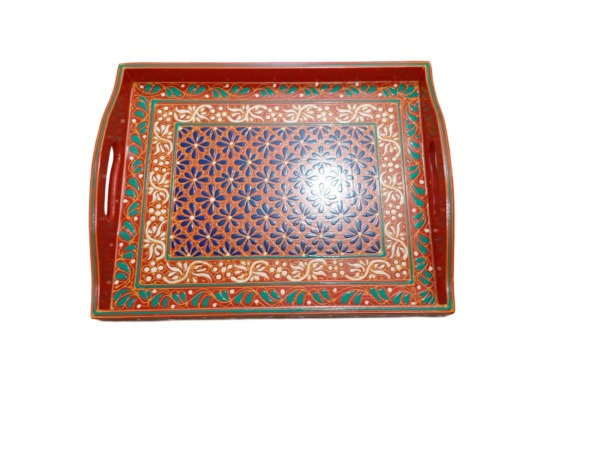 Bundi work tray size: length : 37cm width : 30cm - Image 9