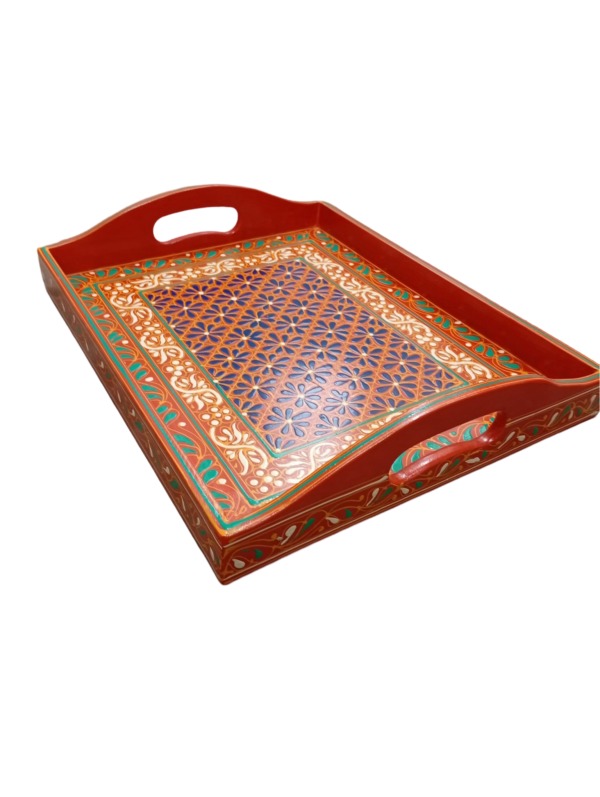 Bundi work tray size: length : 37cm width : 30cm - Image 7