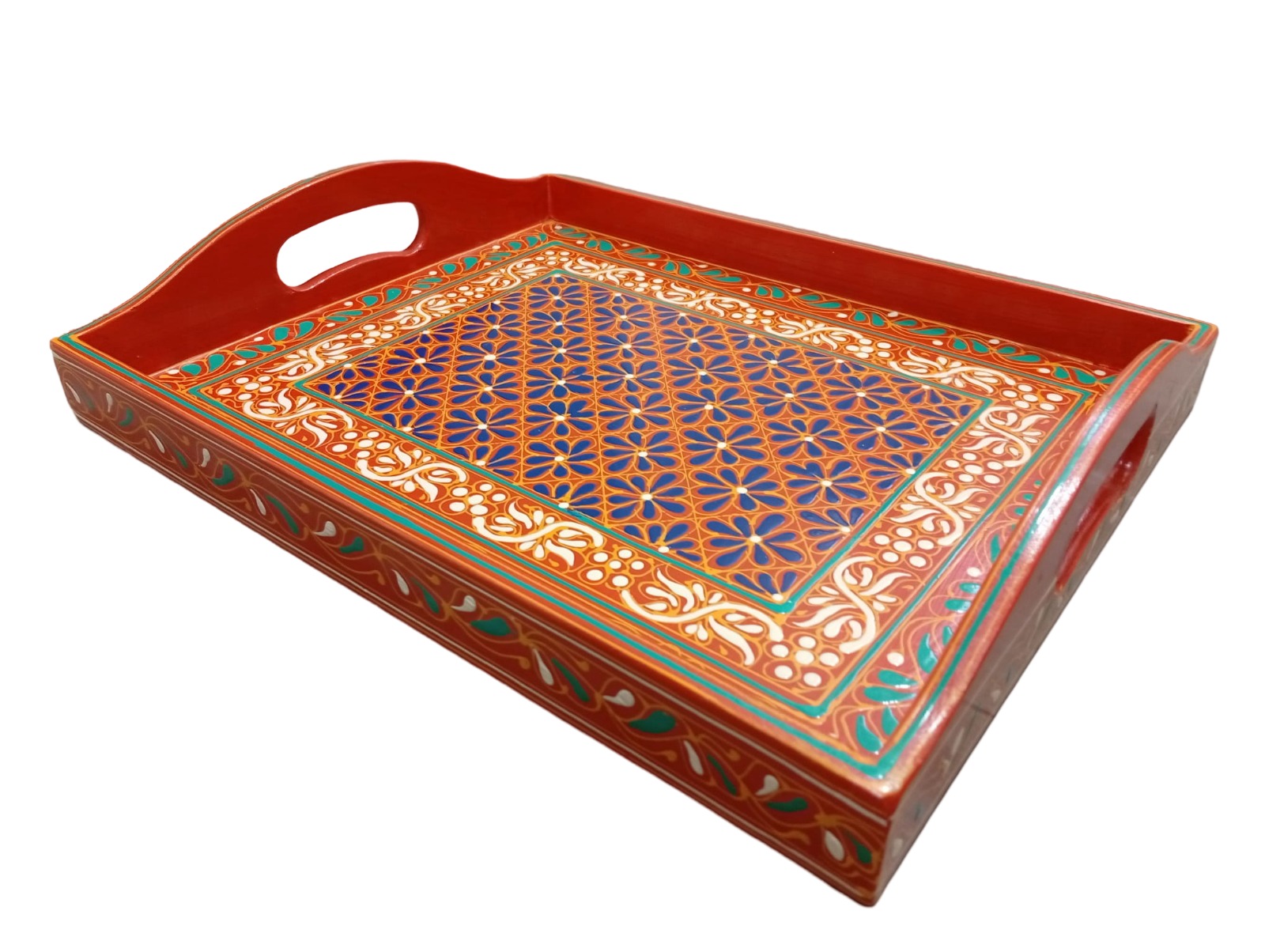 Bundi work tray size: length : 37cm width : 30cm - Image 4