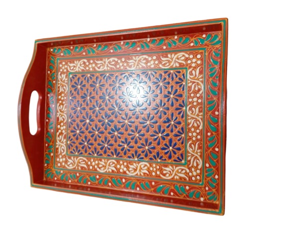 Bundi work tray size: length : 37cm width : 30cm - Image 10