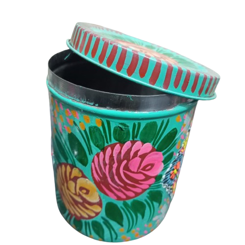 Truck Art Masala Box Traditional Pakistani Spice Storage (H-3.5 Inch) - Image 9