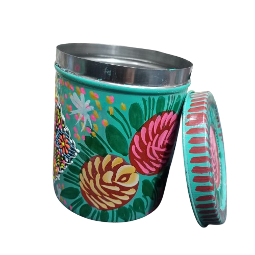 Truck Art Masala Box Traditional Pakistani Spice Storage (H-3.5 Inch) - Image 7