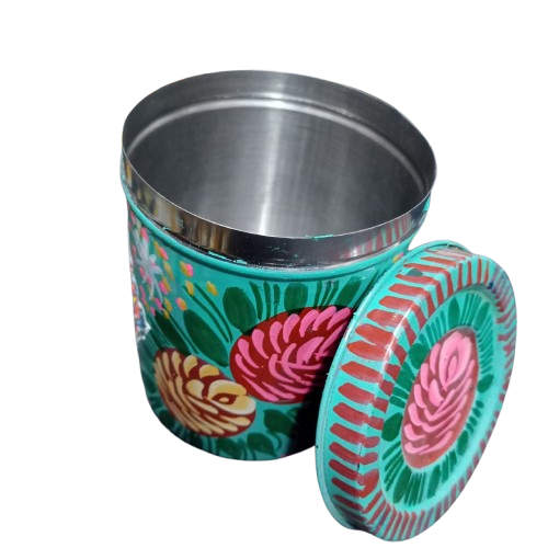 Truck Art Masala Box Traditional Pakistani Spice Storage (H-3.5 Inch) - Image 6