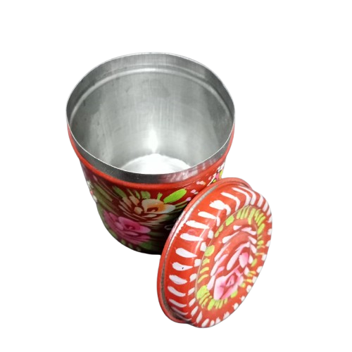 Truck Art Masala Box Traditional Pakistani Spice Storage (H-3.5 Inch) - Image 3