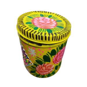 Truck Art Masala Box Traditional Pakistani Spice Storage (H-3.5 Inch)