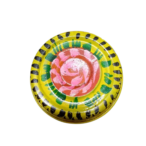 Truck Art Masala Box Traditional Pakistani Spice Storage (H-3.5 Inch) - Image 3