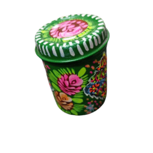 Truck Art Masala Box Traditional Pakistani Spice Storage (H-4 Inch)