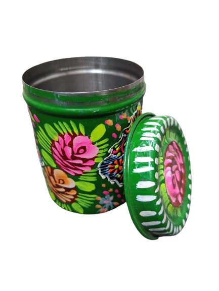 Truck Art Masala Box Traditional Pakistani Spice Storage (H-4 Inch) - Image 2