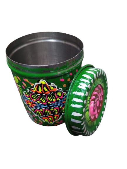Truck Art Masala Box Traditional Pakistani Spice Storage (H-4 Inch) - Image 5