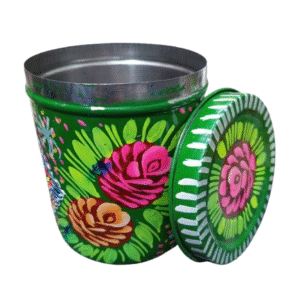 Truck Art Masala Box Traditional Pakistani Spice Storage (H-3.5 Inch)