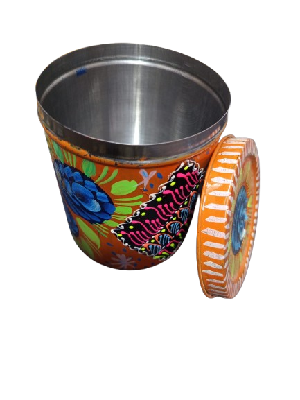 Truck Art Masala Box Traditional Pakistani Spice Storage (H-4 Inch) - Image 3