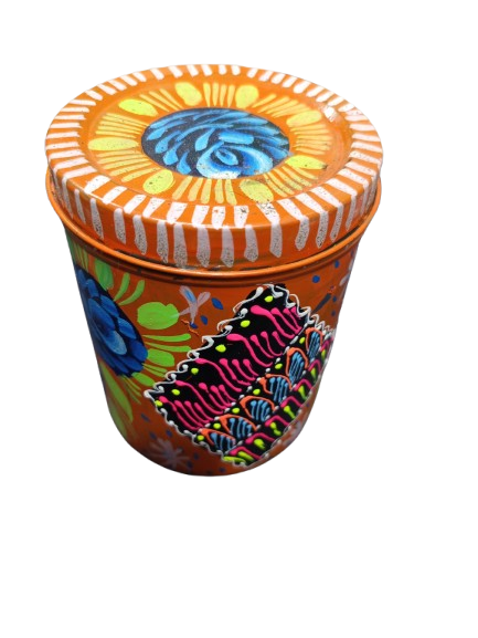 Truck Art Masala Box Traditional Pakistani Spice Storage (H-4 Inch) - Image 2