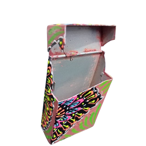 Colorful Truck Art Cigarette Case Stylish & Durable Holder - Image 2