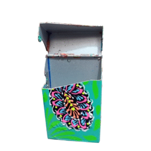 Colorful Truck Art Cigarette Case Stylish & Durable Holder