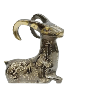 Brass Markhor (Size:15 cm)