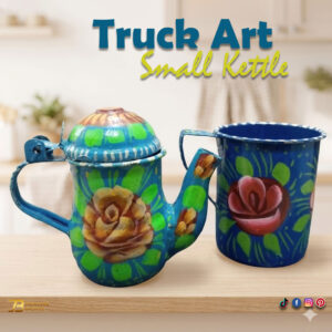 Truck Art Kettle With cup