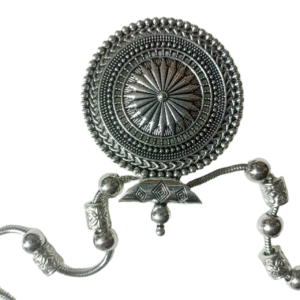 Handcrafted Style Silver Pendant