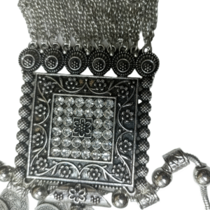 Handcrafted Style Silver Pendant