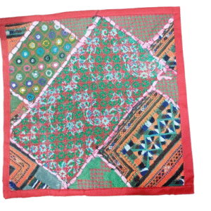 Handmade Patch Work Cushion Cover Size:38.5cmx38cm