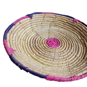 Handwoven Cane Basket Tray