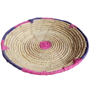 Handwoven Cane Basket Tray