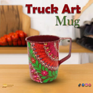 Truck Art Mug Size : L-11cm x W-7cmx H-9.5cm
