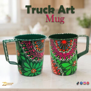 Truck Art Mug Size : L-11cm x W-7cmx H-9.5cm