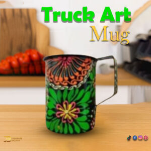 Truck Art Mug Size : L-11cm x W-7cmx H-9.5cm