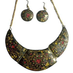 Turkish Mosaic Necklace Set