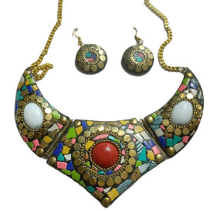 Turkish Mosaic Necklace Set