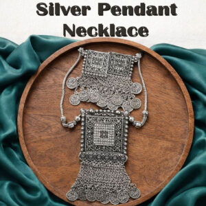Handcrafted Style Silver Pendant