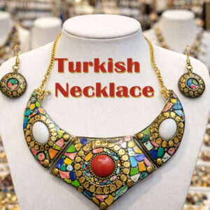 Turkish Mosaic Necklace Set