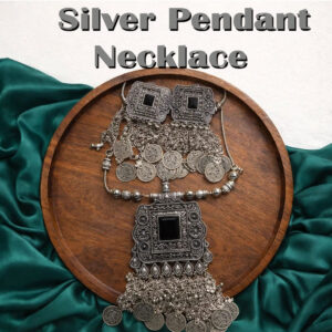 Handcrafted Style Silver Pendant