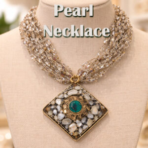FASHION PEARL SHELL STYLE NECKLACE