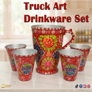 Truck Art Drinkware Set (5 pcs)