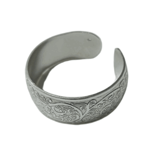 Totem Bangle Cuff Bracelet