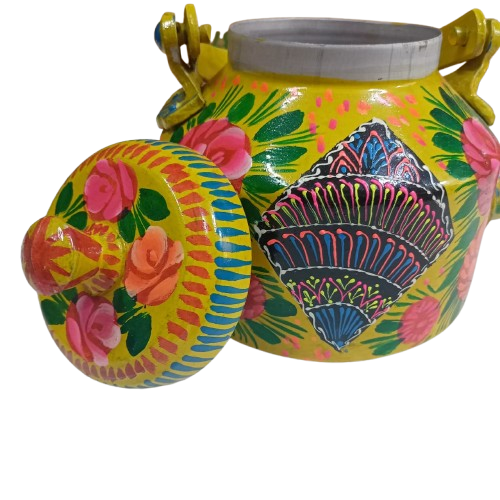 Truck Art Kettle Capacity : 1 liter (Size: L:21cm x W:11cm x H:23cm) - Image 2