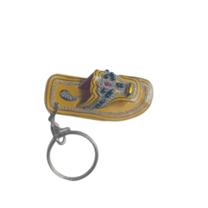 Handmade kolapuri chappal keychain