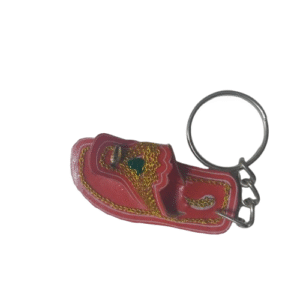 Handmade kolapuri chappal keychain
