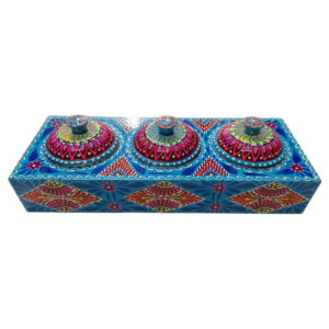 Chamakpatti 3-Section Masala Box Tray